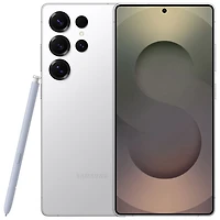 Galaxy S25 Ultra de 256 Go de Samsung avec Fido - Blanc argent titane - Financement mensuel
