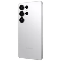 Galaxy S25 Ultra de 256 Go de Samsung avec Fido - Blanc argent titane - Financement mensuel