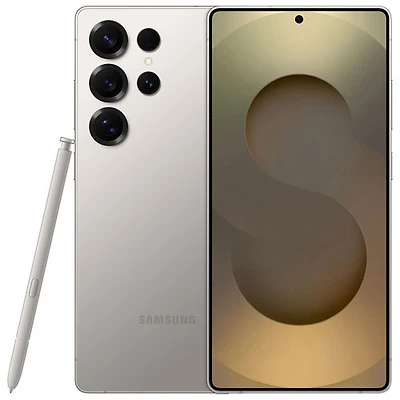 Galaxy S25 Ultra de 512 Go de Samsung avec Bell - Gris titane - Financement mensuel