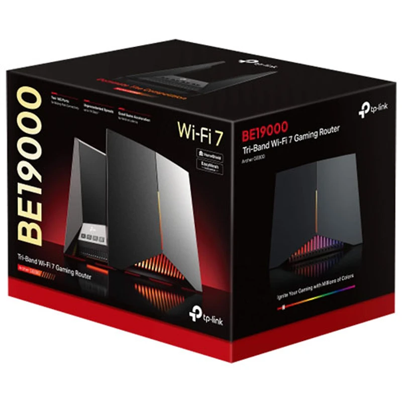 Routeur de jeu Wi-Fi 7 tribande Archer BE19000 de TP-Link
