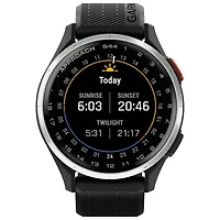Montre de golf intelligente AMOLED 45 mm Approach S44 de Garmin - Noir
