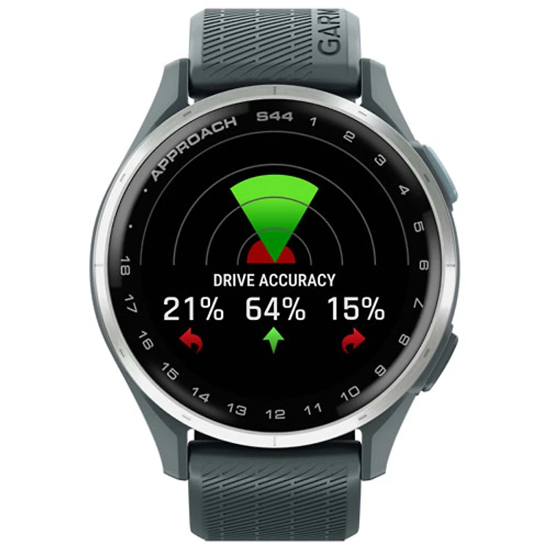 Garmin Approach S44 45mm AMOLED GPS Golf Smartwatch - Twilight