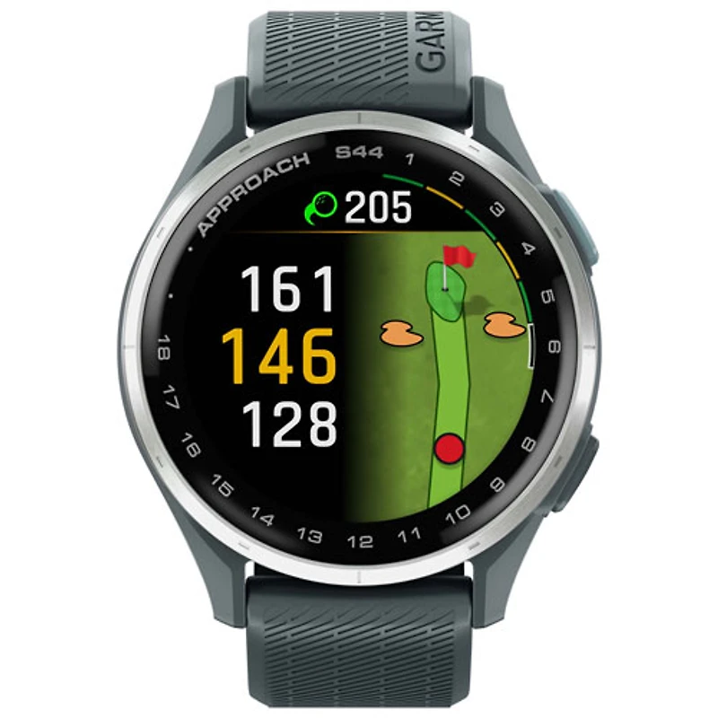Garmin Approach S44 45mm AMOLED GPS Golf Smartwatch - Twilight