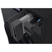 Samsung 6.1 Cu. Ft. Vented Electric Washer & Dryer Combo (WD90F53AVBAC) - Brushed Black