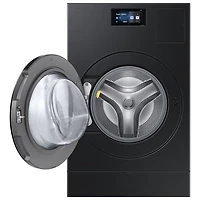 Samsung 6.1 Cu. Ft. Vented Electric Washer & Dryer Combo (WD90F53AVBAC) - Brushed Black