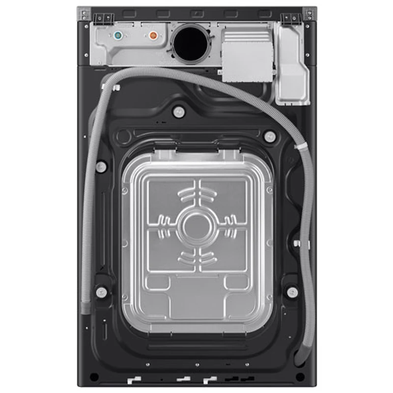 Samsung 6.1 Cu. Ft. Vented Electric Washer & Dryer Combo (WD90F53AVBAC) - Brushed Black
