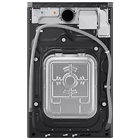 Samsung 6.1 Cu. Ft. Vented Electric Washer & Dryer Combo (WD90F53AVBAC) - Brushed Black