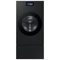 Samsung 6.1 Cu. Ft. Vented Electric Washer & Dryer Combo (WD90F53AVBAC) - Brushed Black