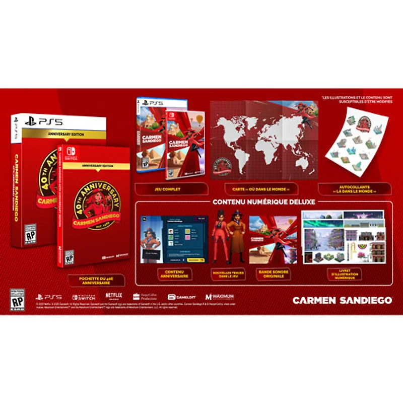 Carmen Sandiego: 40th Anniversary Edition (PS5)