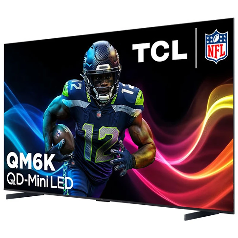 Téléviseur intelligent Google QD mini-DEL HDR UHD 4K de 98 po série QM6K de 85 po de TCL (98QM6K) - 2025