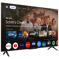 Téléviseur intelligent Google DEL HDR UHD 4K de 43 po série S45K de TCL (43S45K) - 2025
