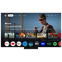 Téléviseur intelligent Google QD mini-DEL HDR UHD 4K de 75 po série QM7K de 85 po de TCL (75QM7K) - 2025