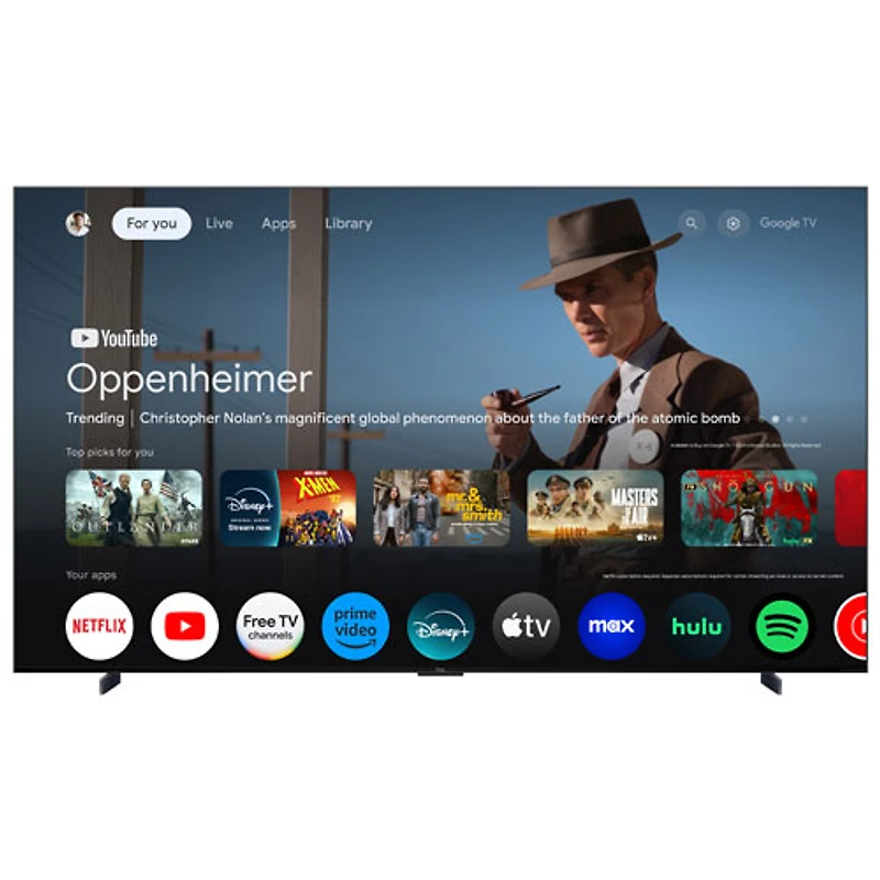 TCL 98" QM7K Series 4K UHD HDR QD-Mini LED Smart Google TV (98QM7K) - 2025