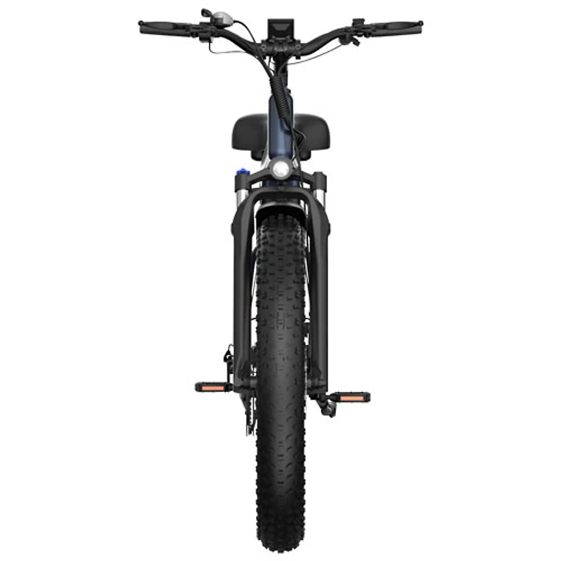 Blutron EB750S Electric Utility Bike (500W Motor / Up to 70km Battery Range / 32km/h Top Speed) - Future Grey - Only at Best Buy
