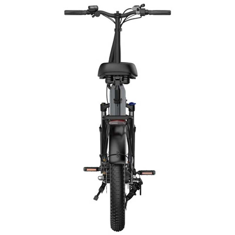 Blutron EB750S Electric Utility Bike (500W Motor / Up to 70km Battery Range / 32km/h Top Speed) - Future Grey - Only at Best Buy