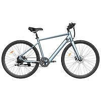 Blutron EB570 Electric Commuter Bike (350W Motor / Up to 50km Battery Range / 32km/h Top Speed) - Azure Blue - Only at Best Buy