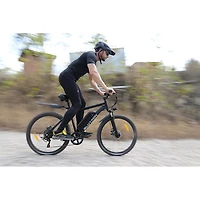 Vélo de promenade électrique EB550 de Blutron (moteur 500 W/autonomie maximale 60 km/vitesse maximale 32 km/h) - Noir - Exclusivité Best Buy