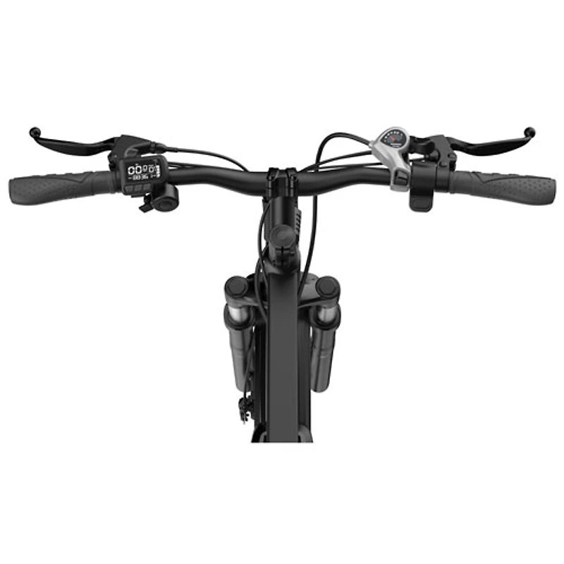 Blutron EB550 Electric Mountain Bike (500W Motor / Up to 60km Battery Range / 32km/h Top Speed) - Gilt Black - Only at Best Buy