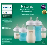 Philips Avent Natural Newborn Glass Bottle Baby Set (SCD858/01)