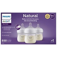 Philips Avent Natural Response 4 oz. Baby Bottle Set - 3 Pack