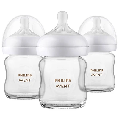 Philips Avent Glass Natural oz. Baby Bottle Set