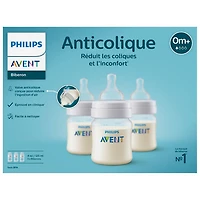 Philips Avent Anti-Colic 4 oz. Baby Bottle Set - 3 Pack