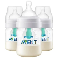 Ensemble avec biberons anticoliques 4 oz avec ventilation AirFree de Philips - Paquet de 3