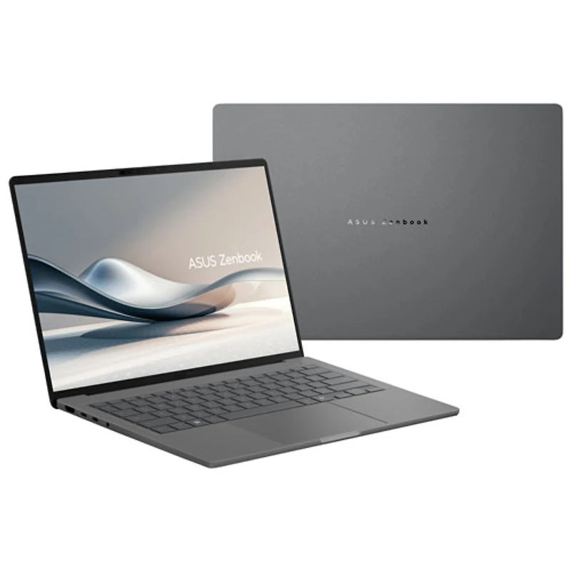 ASUS Zenbook A14 14" Copilot+ Laptop - Iceland Grey (Snapdragon X /16GB RAM/1TB SSD/Win 11)