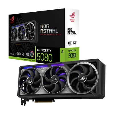 Carte graphique ROG Astral GeForce RTX 5080 16 Go d'ASUS