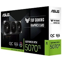 Carte graphique TUF Gaming GeForce RTX 5070 Ti OC 16 Go GDDR7 d'ASUS