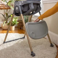 Ingenuity Proper Positioner Deluxe 7-in-1 High Chair with Tray - Chambray