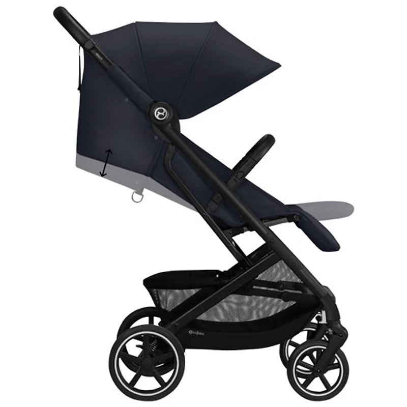 Poussette compacte Beezy 2 de Cybex - Bleu foncé