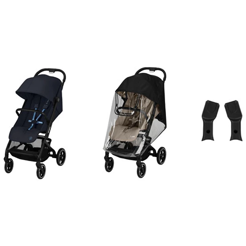Poussette compacte Beezy 2 de Cybex - Bleu foncé