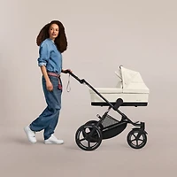 Lit de bébé Cot S pour Avi Spin de Cybex - Beige coquillage