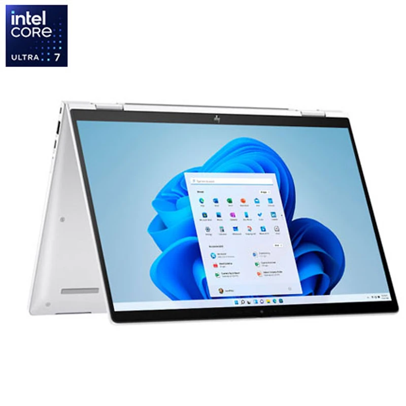 Portable Elite x360 1040 G11 2-en-1 14 po de HP (Core Ultra 7 165H d'Intel/RAM 16 Go/SSD 512 Go/Windows 11 Pro) - anglais