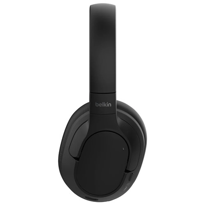 Belkin SoundForm Isolate Over-Ear Noise Cancelling True Wireless Headphones - Black