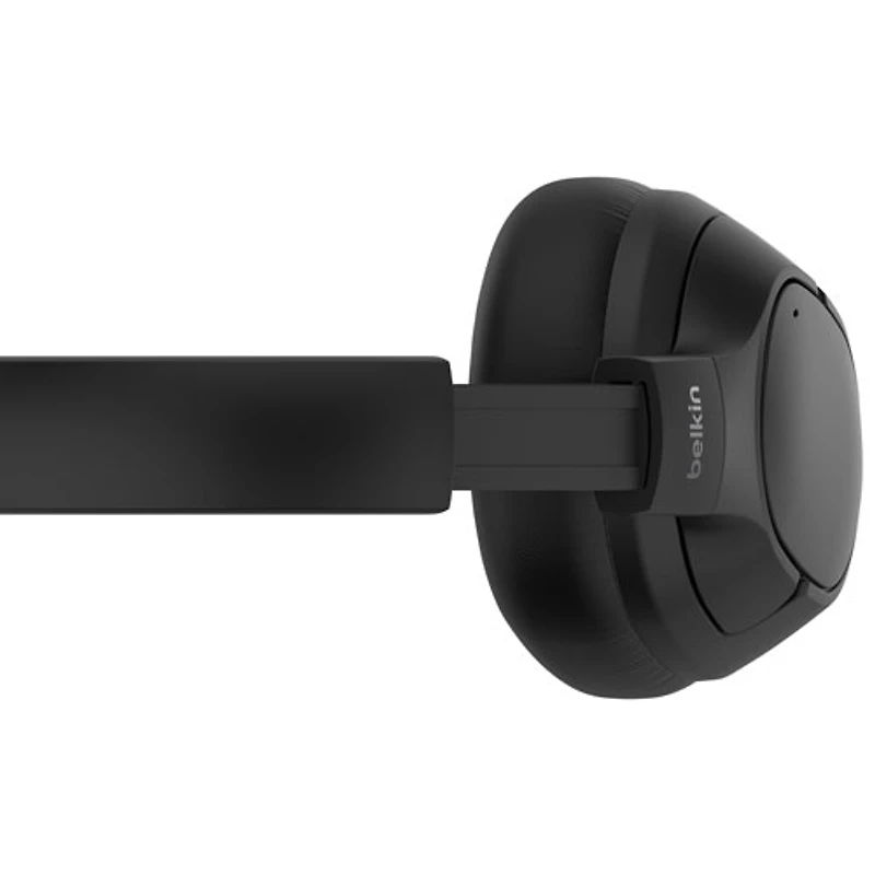 Belkin SoundForm Isolate Over-Ear Noise Cancelling True Wireless Headphones - Black