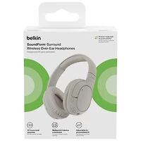 Casque d'écoute 100 % sans fil à isolation sonore SoundForm Surround de Belkin