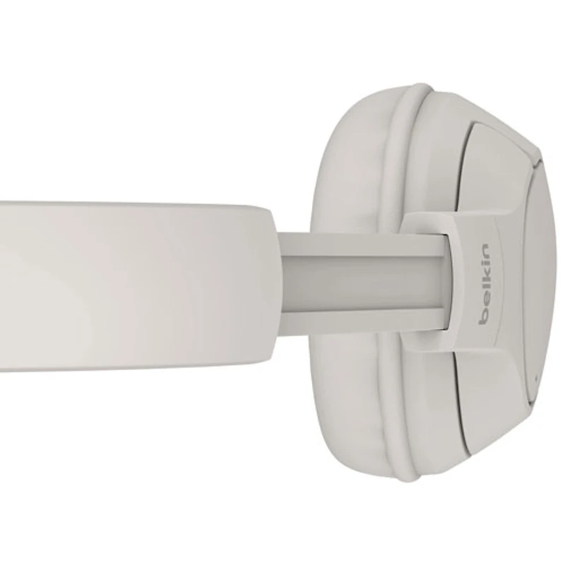 Casque d'écoute 100 % sans fil à isolation sonore SoundForm Surround de Belkin - Sable