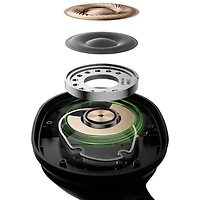 Casque d'écoute 100 % sans fil à isolation sonore SoundForm Surround de Belkin - Noir