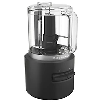 Hachoir alimentaire sans fil Go de KitchenAid - 5 tasses - Noir mat