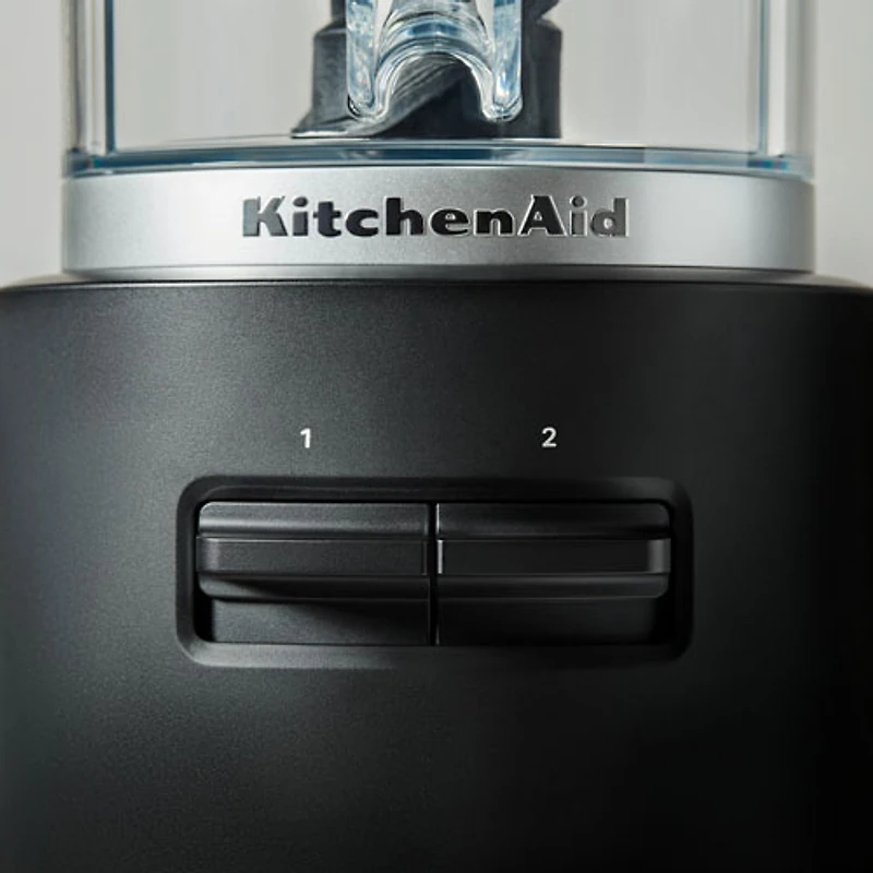 Hachoir alimentaire sans fil Go de KitchenAid - 5 tasses - Noir mat