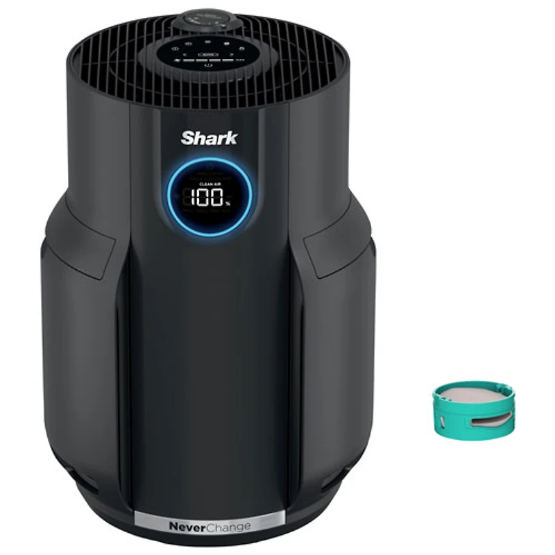 Shark NeverChange Air Purifier with HEPA Filter - Black