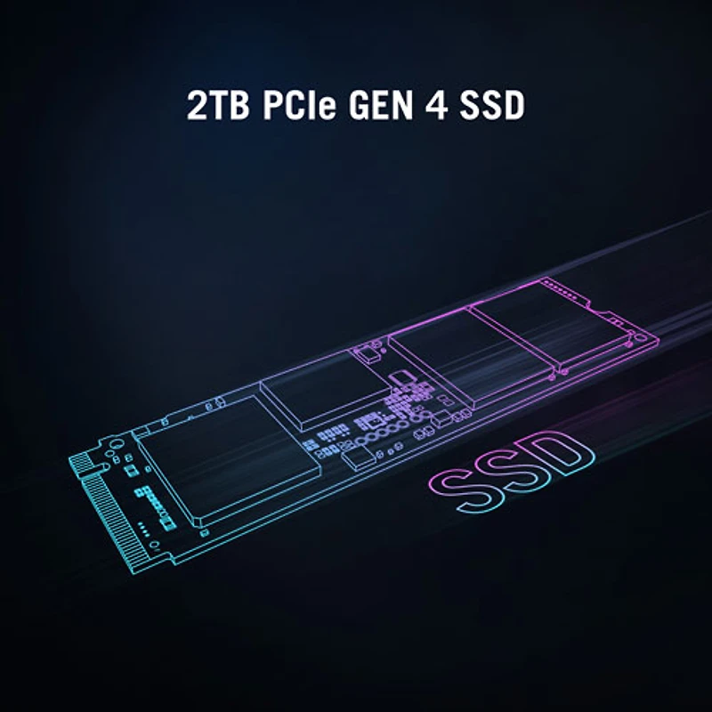 Ordinateur de jeu ROG G700 d'ASUS (Core Ultra 7 265F d'Intel/RAM Go/SSD 2 To/RTX