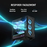 Ordinateur de jeu ROG G700 d'ASUS (Core Ultra 7 265F d'Intel/RAM Go/SSD 2 To/RTX
