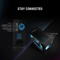 Ordinateur de jeu ROG G700 d'ASUS (Core Ultra 7 265F d'Intel/RAM Go/SSD 2 To/RTX