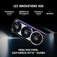 Ordinateur de jeu ROG G700 d'ASUS (Core Ultra 9 285K d'Intel/RAM 64 Go/SSD 2 To/RTX 5090)