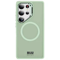 Étui ajusté Nuage chromatique de Blu Element avec MagSafe et béquille pour Galaxy S25 Ultra - Vert pâle