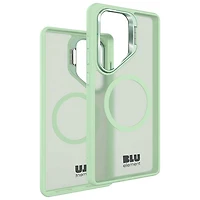 Étui ajusté Nuage chromatique de Blu Element avec MagSafe et béquille pour Galaxy S25 Ultra - Vert pâle
