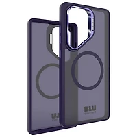 Blu Element Chromatic Cloud Fitted Hard Shell Case with MagSafe & Kickstand for Galaxy S25 Ultra - Deep Violet
